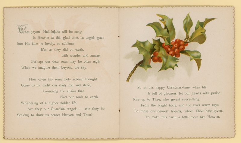 Illustration pour Tidings Of Joy par Dora Ross (lithographie en couleur) - English School