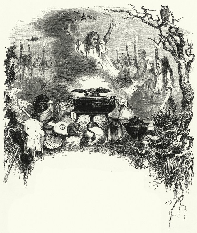 Illustration pour le ballet, La Sylphide (gravure) - English School
