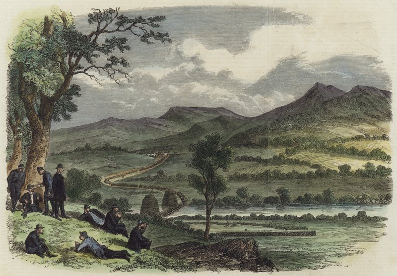 Illustrations de la guerre en Amérique - English School
