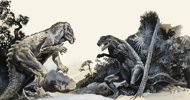 À la recherche des dinosaures - English School