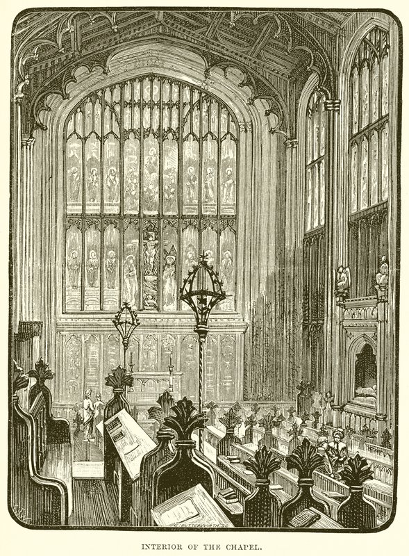 Intérieur de la chapelle - English School