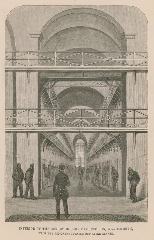 Intérieur de la maison de correction de Surrey - English School
