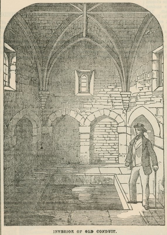 Intérieur du vieux conduit à Kensington - English School