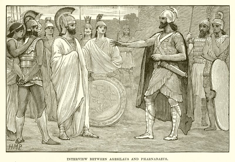 Entrevue entre Agésilas et Pharnabaze - English School