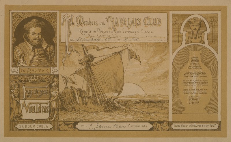 Invitation au Club Rabelais - English School