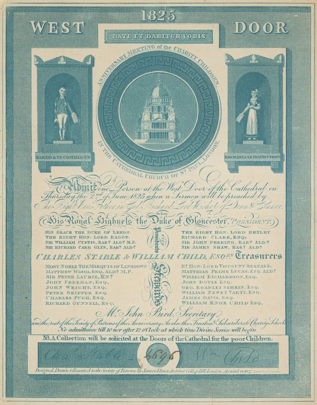 Invitation à la réunion anniversaire des enfants de la charité - English School
