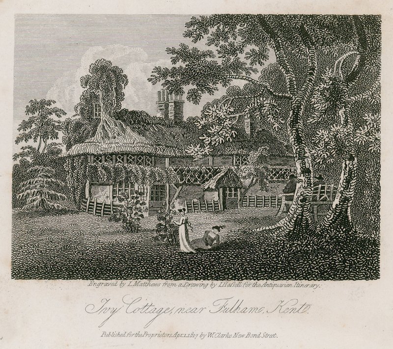 Ivy Cottage, près de Fulham, Kent - English School