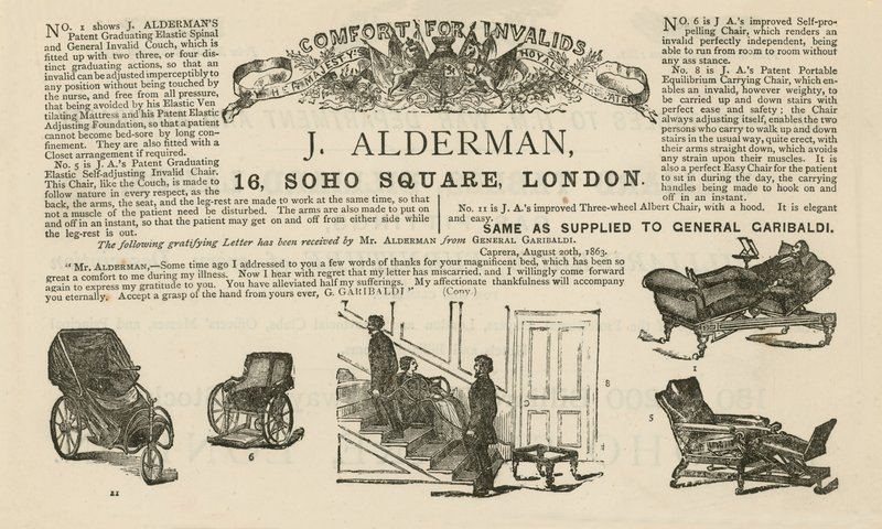 J Alderman, 16 Soho Square, Londres - English School