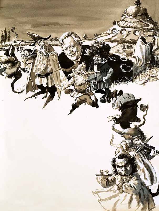 J. R. R. Tolkien et les personnages du Seigneur des Anneaux - English School
