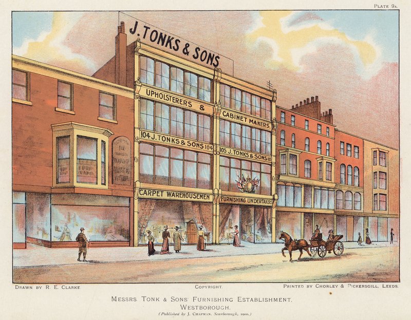 Magasin de meubles J Tonks & Sons, Scarborough - English School