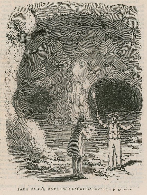 La caverne de Jack Cade - English School