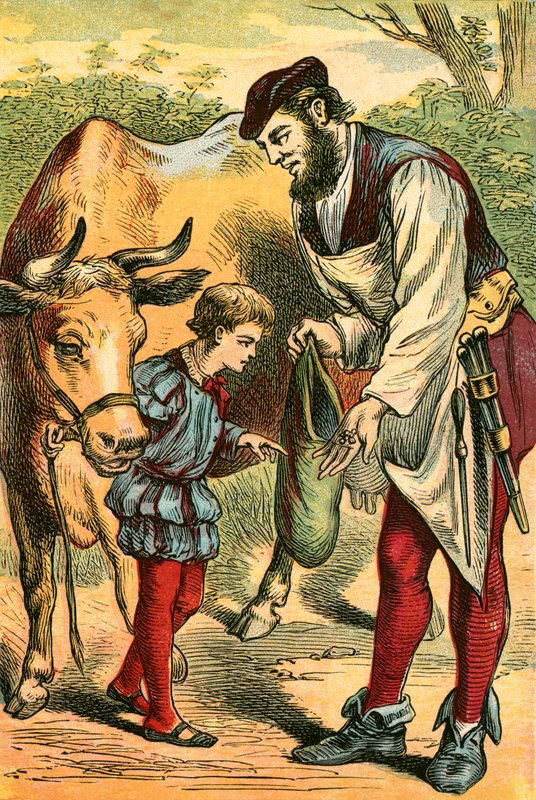 Jack vend une vache pour des haricots - English School