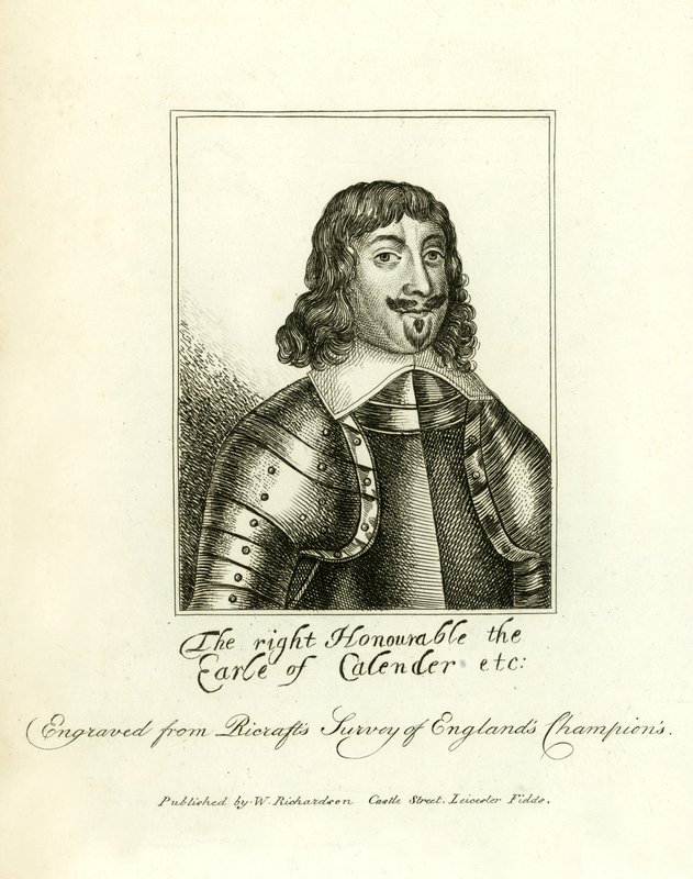 James Levingston, Comte de Calendar - English School