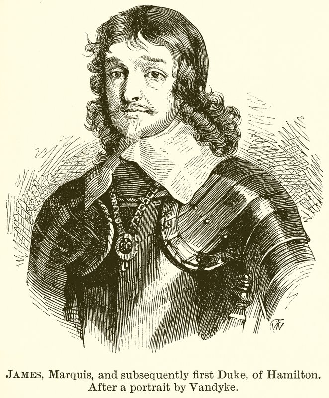 James, Marquis, et ensuite Premier Duc, de Hamilton - English School