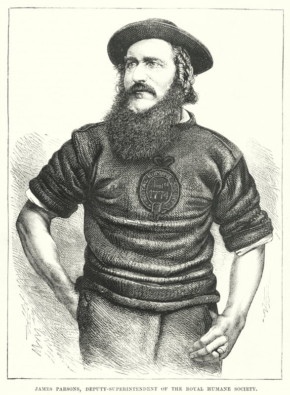 James Parsons, sous-directeur de la Royal Humane Society - English School