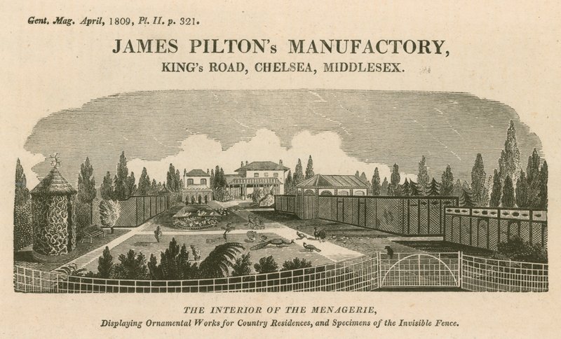 Manufacture de James Pilton, Kings Road, Chelsea - English School