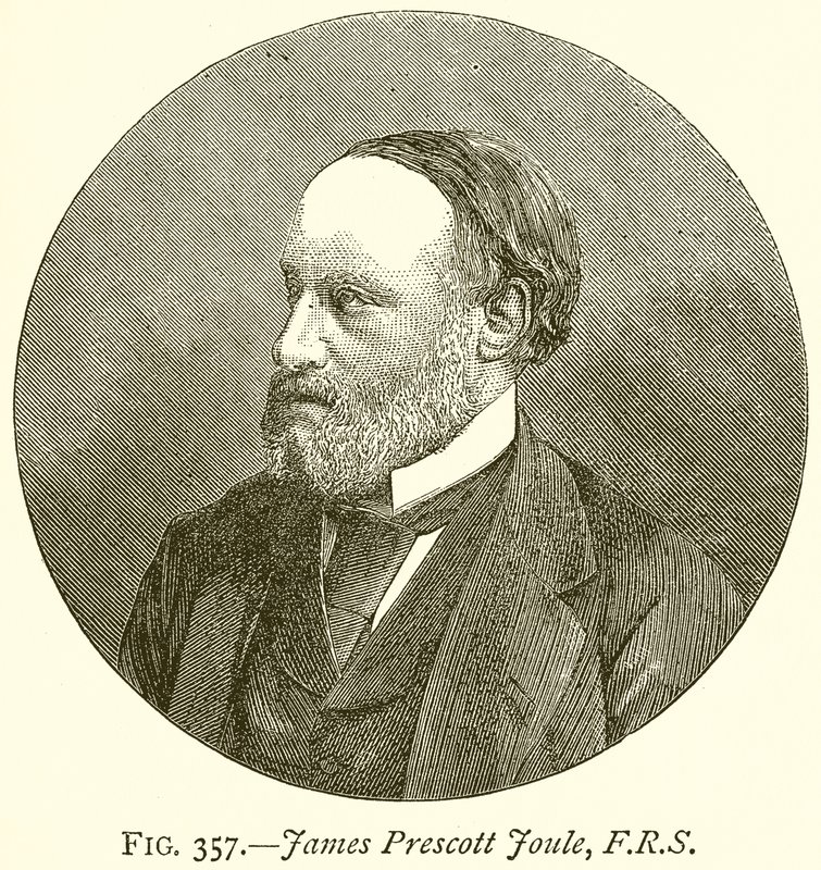 James Prescott Joule, F.R.S - English School