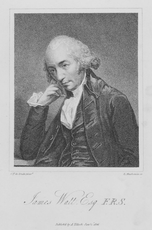 James Watt, ingénieur et inventeur écossais - English School