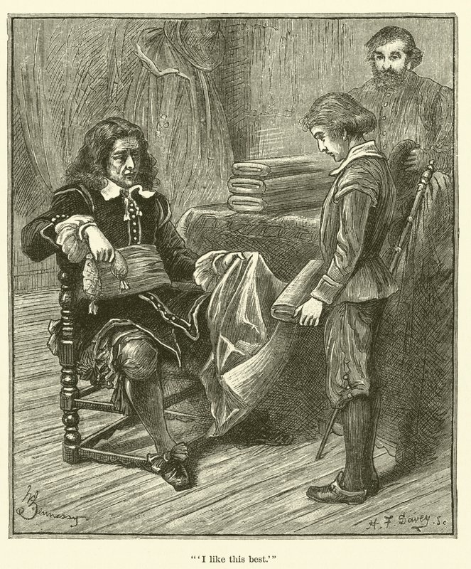 Jean Baptiste Colbert enfant, "Je préfère celui-ci" - English School