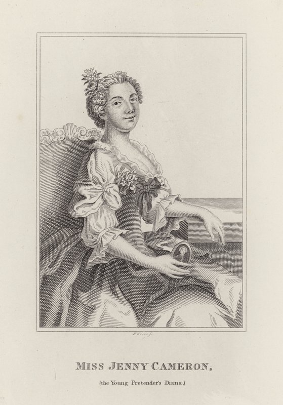 Jenny Cameron, Flora Macdonald (gravure) - English School
