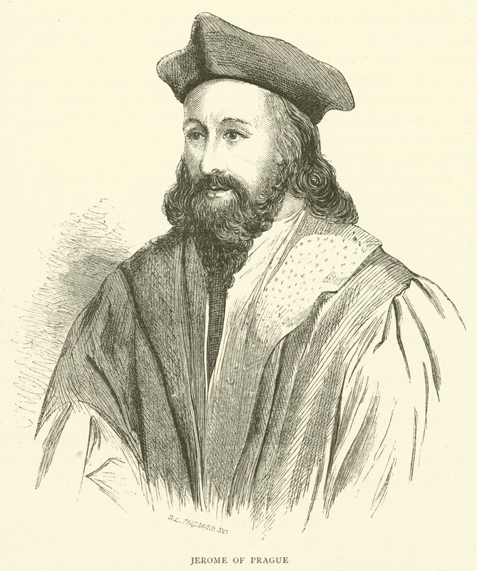 Jérôme de Prague (gravure) - English School