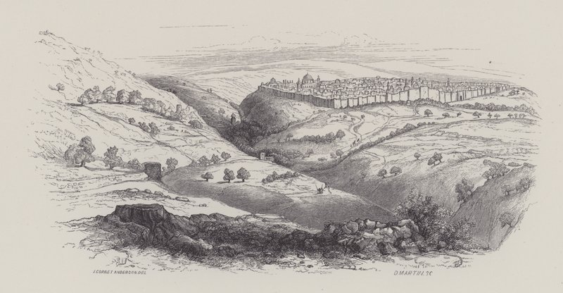 Jérusalem (gravure) - English School