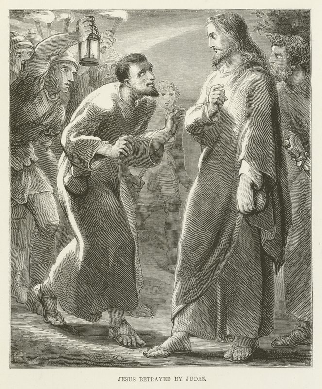 Jésus trahi par Judas - English School