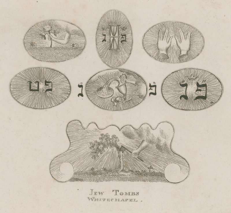 Tombes juives, Whitechapel - English School