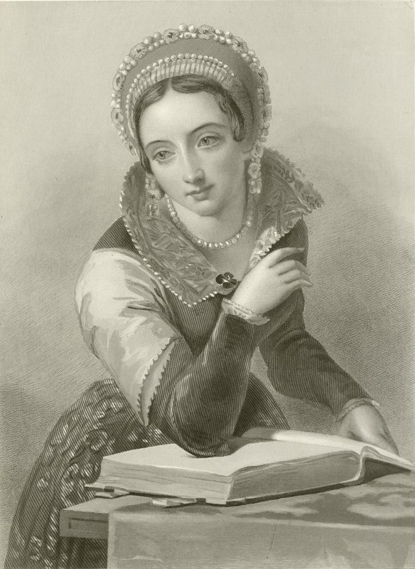 Jeanne de Navarre, reine du roi Henri IV - English School