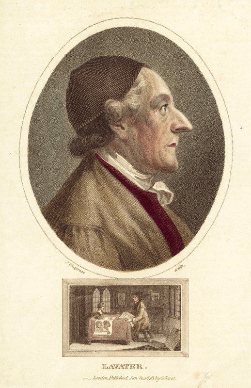 Johann Kaspar Lavater, poète, philosophe, physiognomoniste et théologien suisse - English School