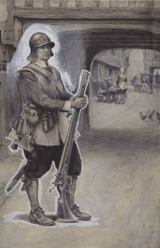 John Bunyan en soldat - English School