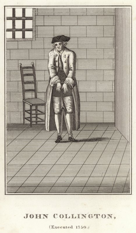 John Collington, exécuté en 1750 - English School