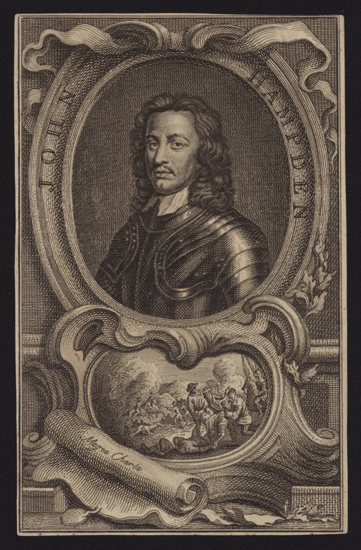 John Hampden, homme politique et soldat parlementaire anglais - English School