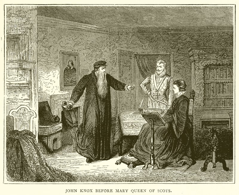 John Knox devant Marie, reine d