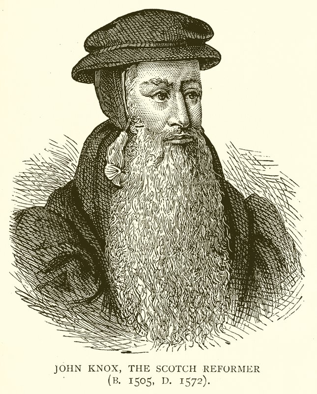 John Knox, le Réformateur Écossais (Né en 1505, Décédé en 1572) - English School