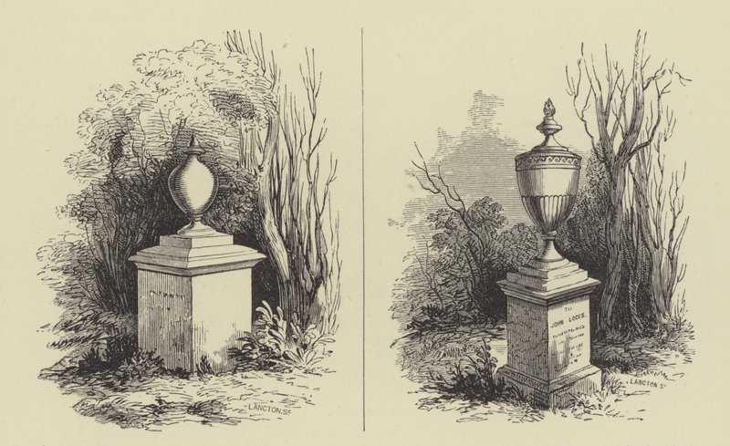 John Locke (gravure) - English School