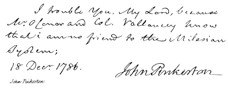 John Pinkerton - English School