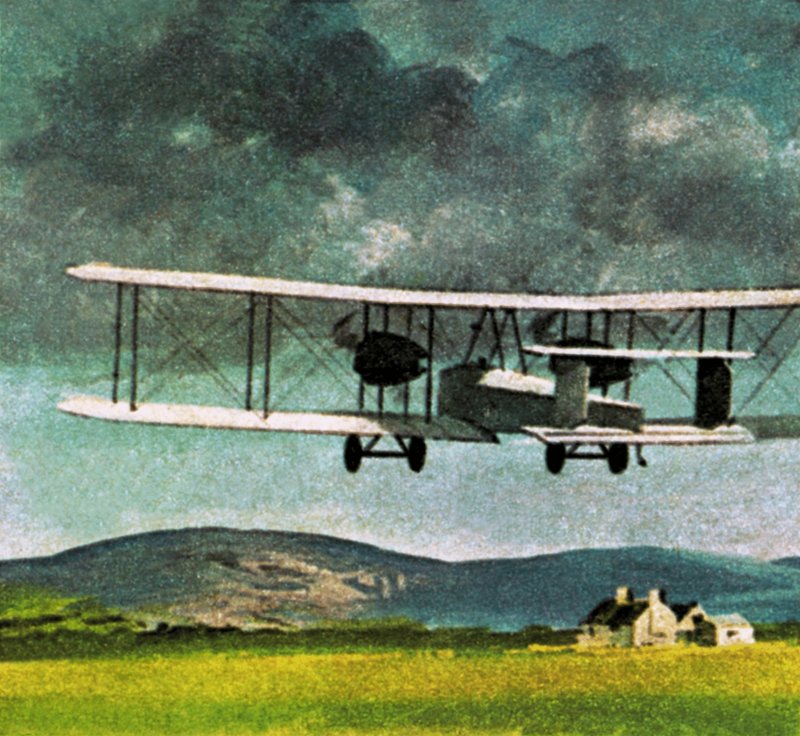 John William Alcock et Arthur Whitten Brown qui ont traversé l