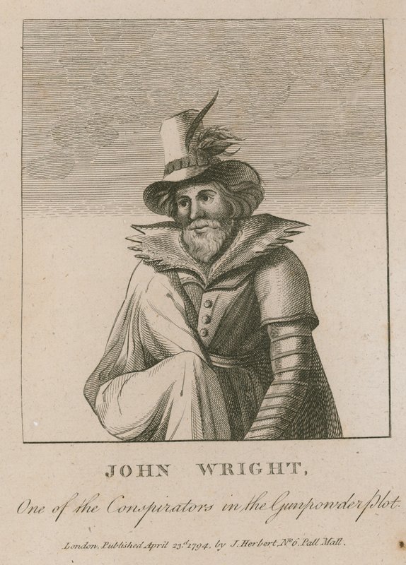 John Wright, un des conspirateurs du complot des poudres - English School