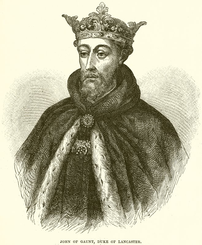 Jean de Gand, Duc de Lancastre - English School