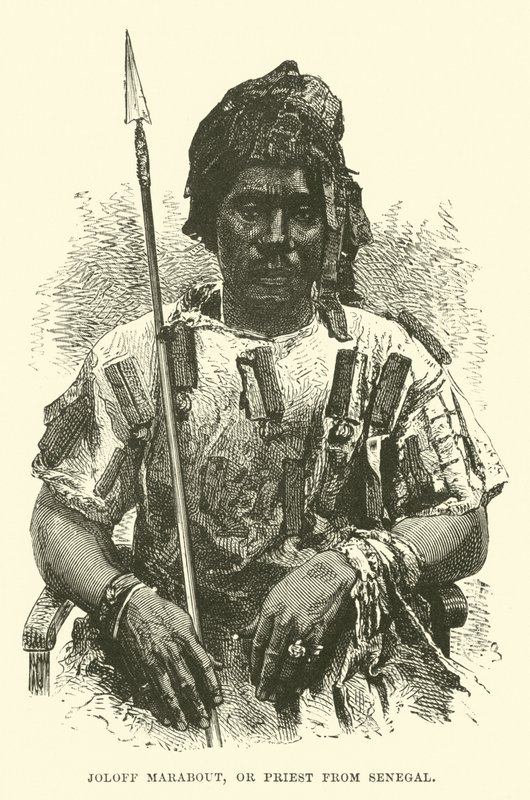 Marabout Joloff, ou prêtre du Sénégal - English School