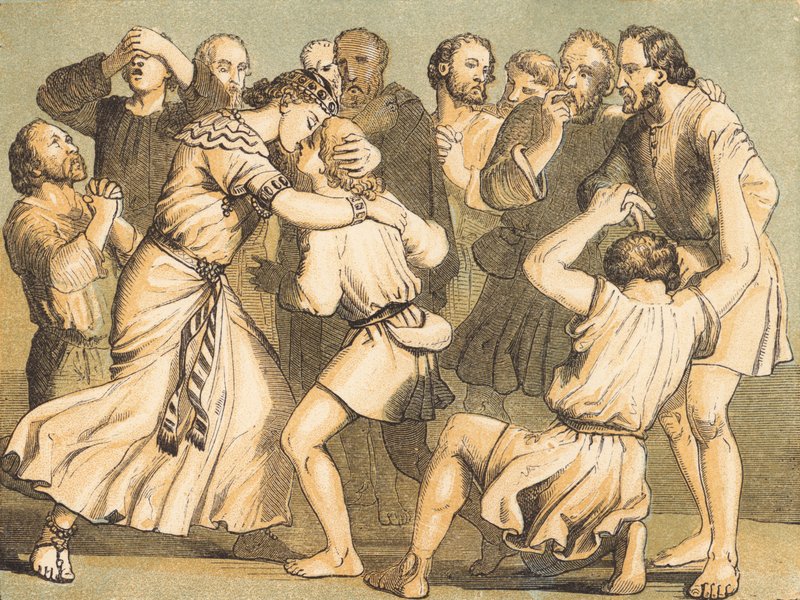 Joseph se faisant connaître à ses frères - English School