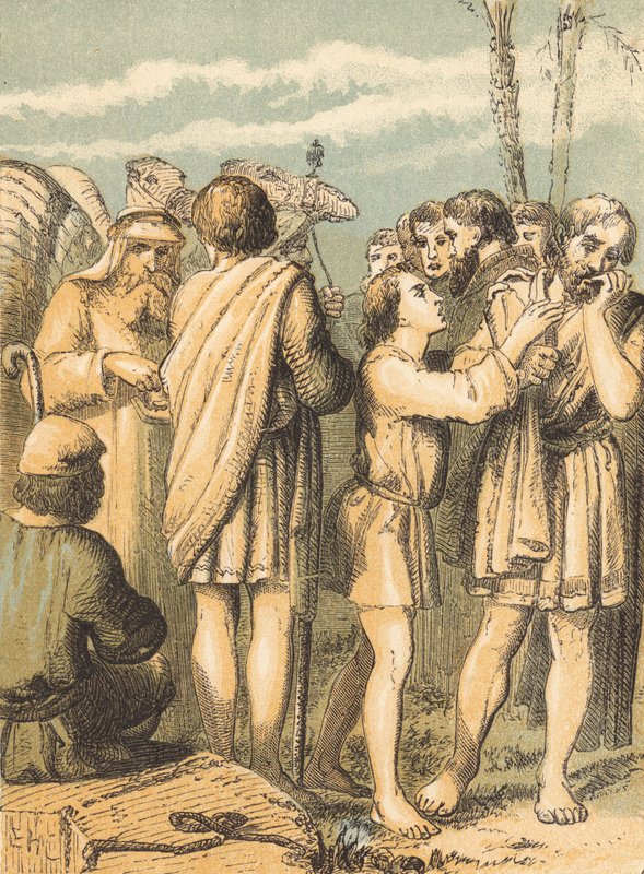 Joseph vendu par ses frères - English School