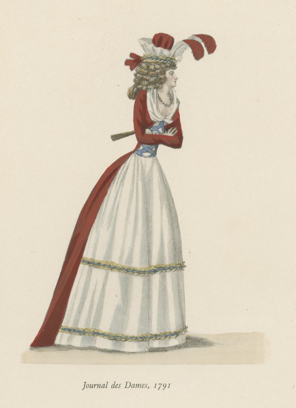 Journal des Dames, 1791 - English School