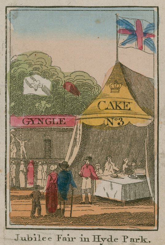 Foire du jubilé à Hyde Park, 1814 - English School