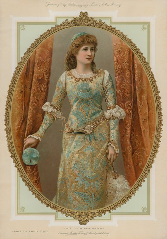 Juliette, Miss Mary Anderson - English School