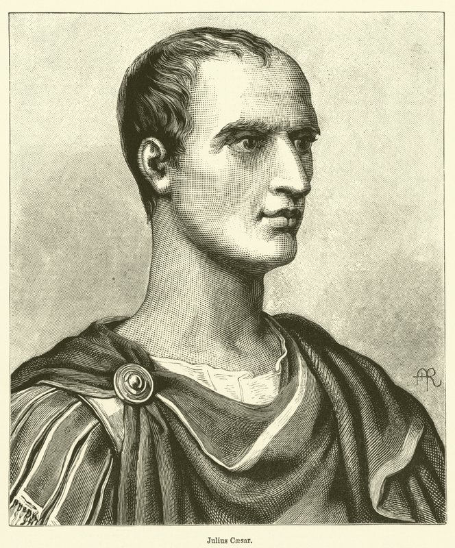 Jules César (gravure) - English School