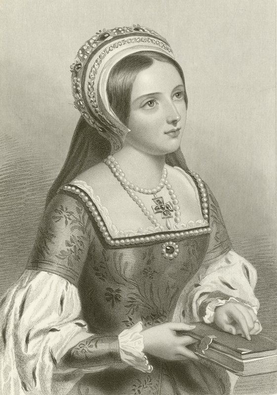 Catherine Parr, 6ème épouse du roi Henri VIII - English School