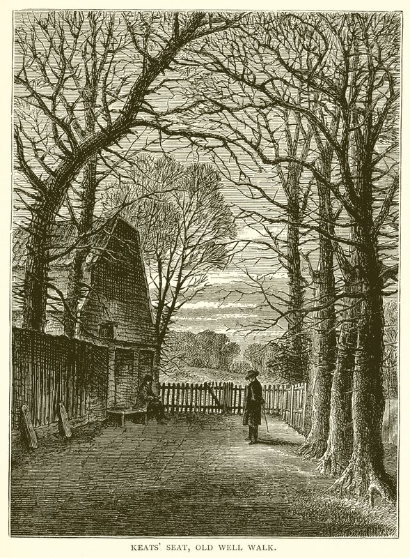 Siège de Keats, Old Well Walk - English School
