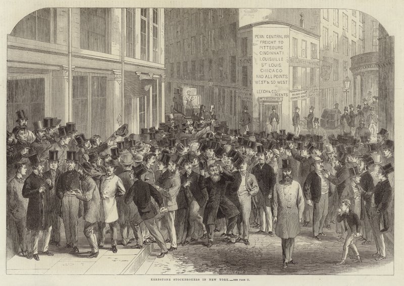 Courtiers de trottoir à New York - English School